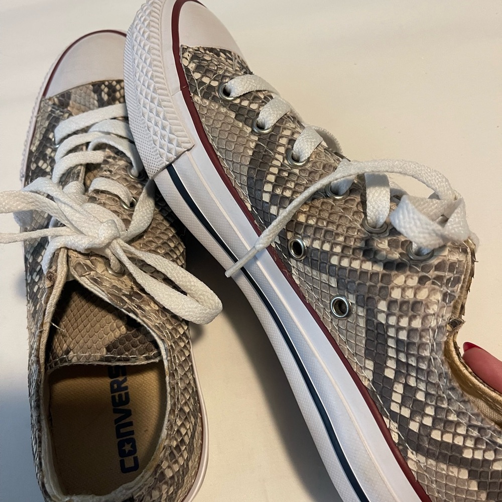 Custom Python Chuck Taylor’s - image 1